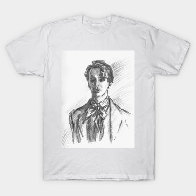 William Butler Yeats T-Shirt by BarnabyEdwards